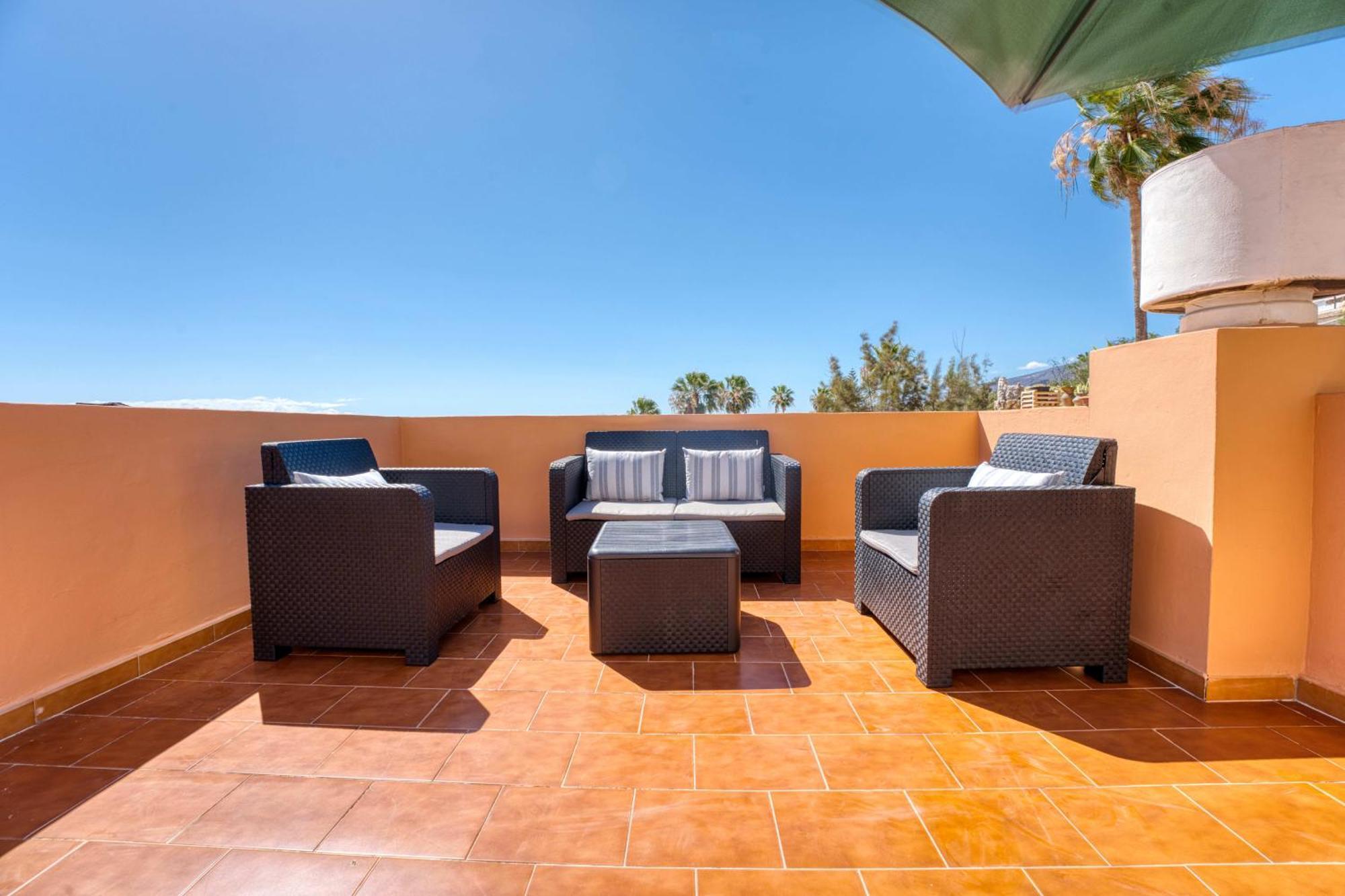 Estudio Con Terraza Y Vistas Espectaculares Ov302 Адехе Экстерьер фото