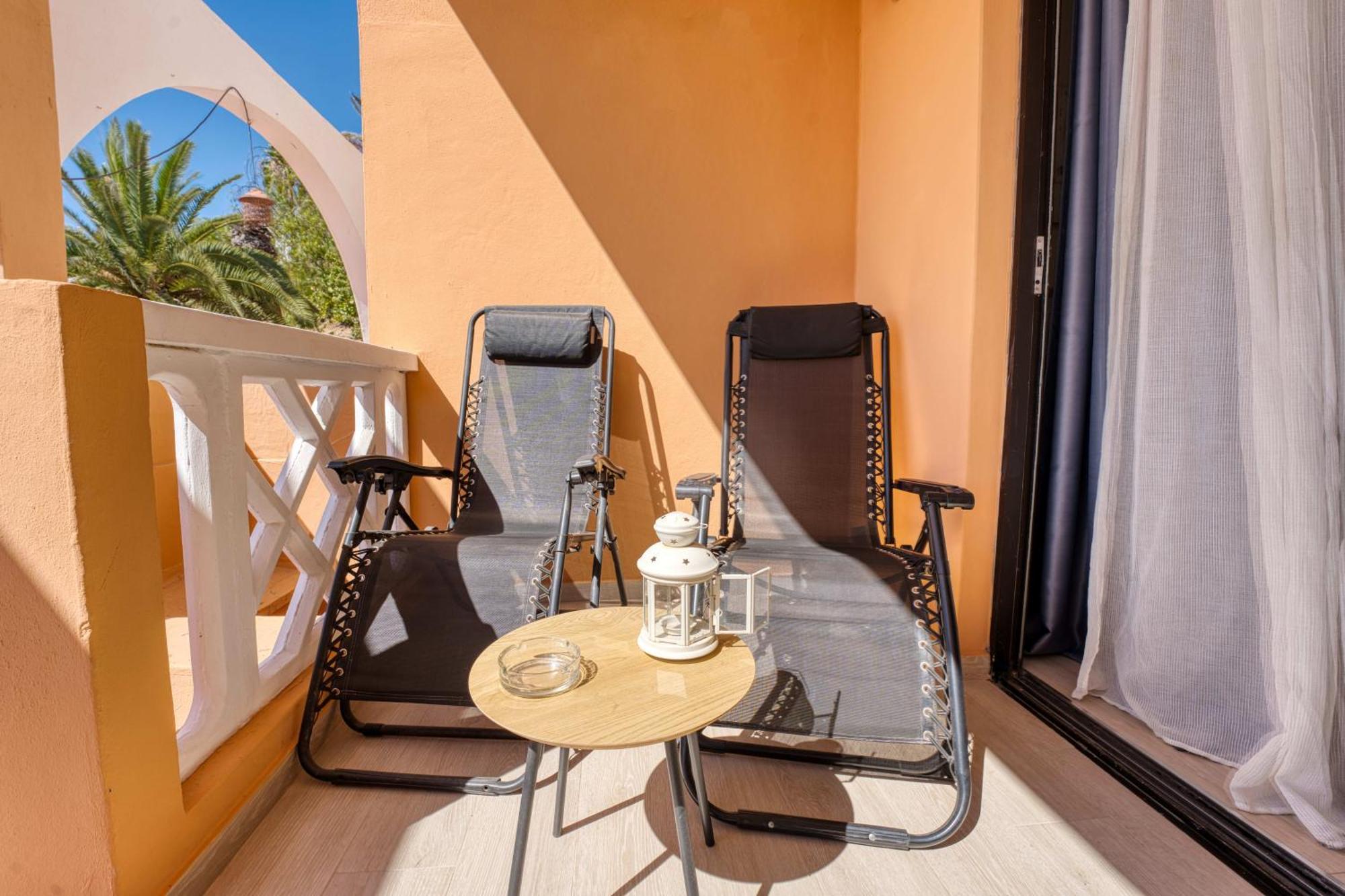Estudio Con Terraza Y Vistas Espectaculares Ov302 Адехе Экстерьер фото