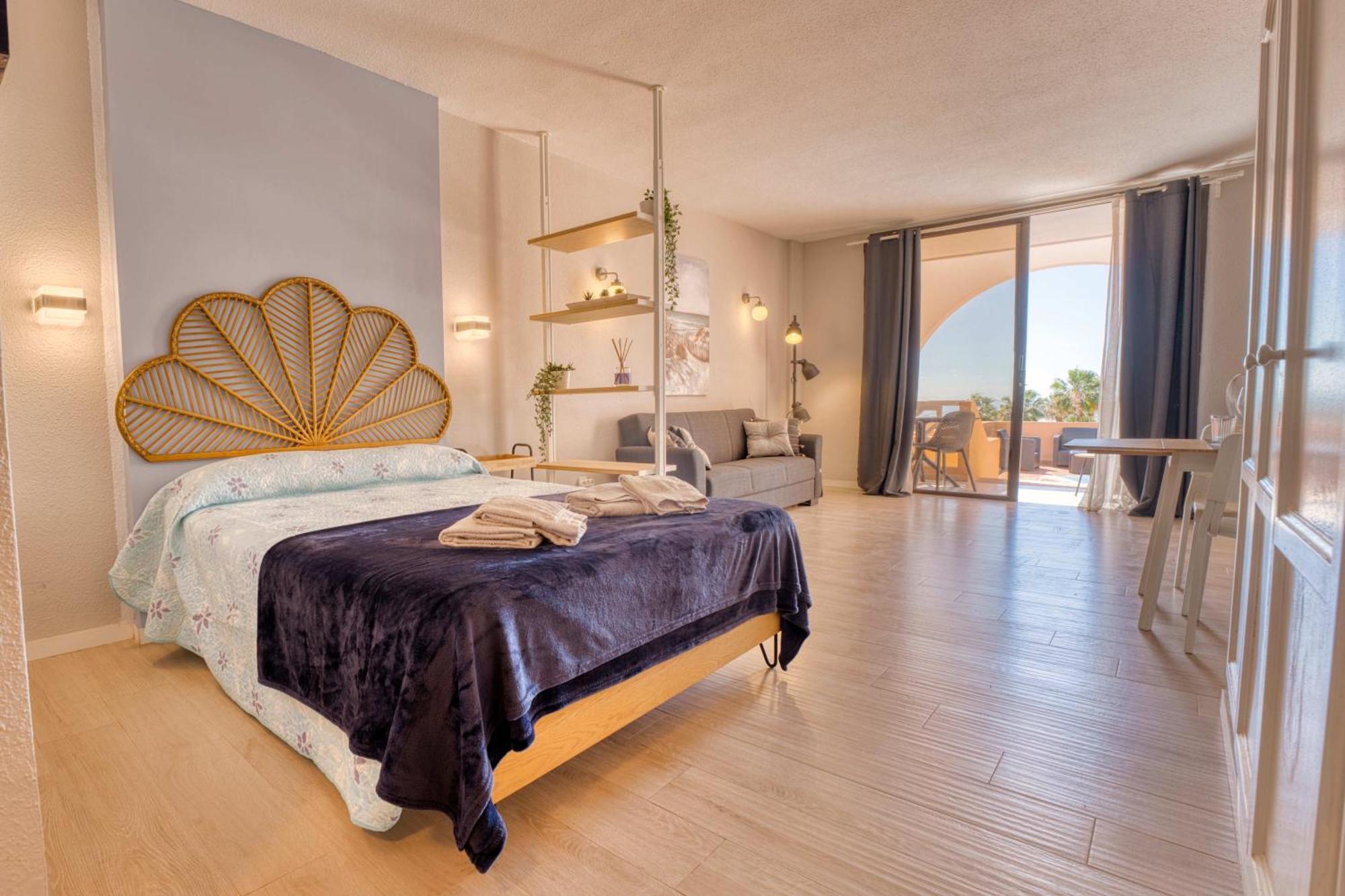 Estudio Con Terraza Y Vistas Espectaculares Ov302 Адехе Экстерьер фото