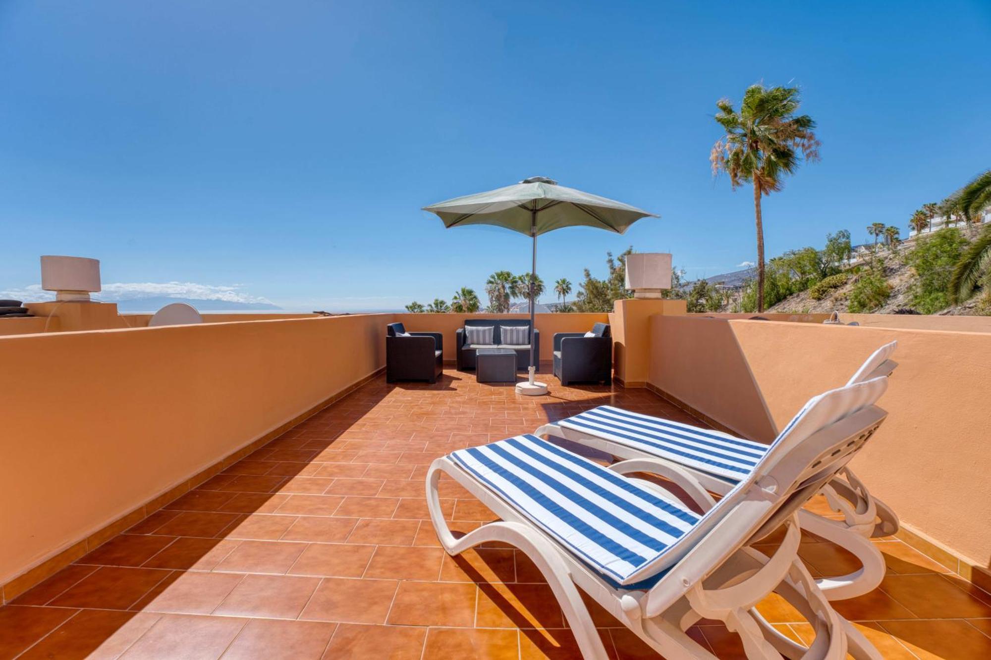 Estudio Con Terraza Y Vistas Espectaculares Ov302 Адехе Экстерьер фото