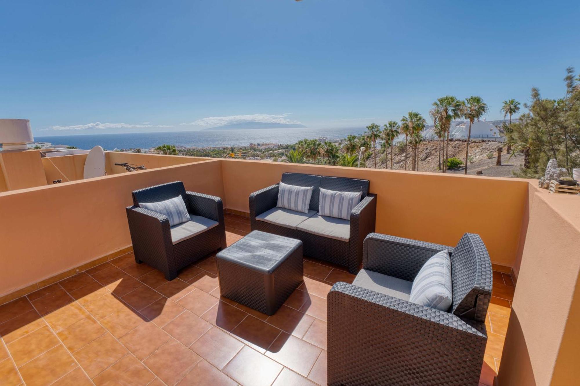 Estudio Con Terraza Y Vistas Espectaculares Ov302 Адехе Экстерьер фото