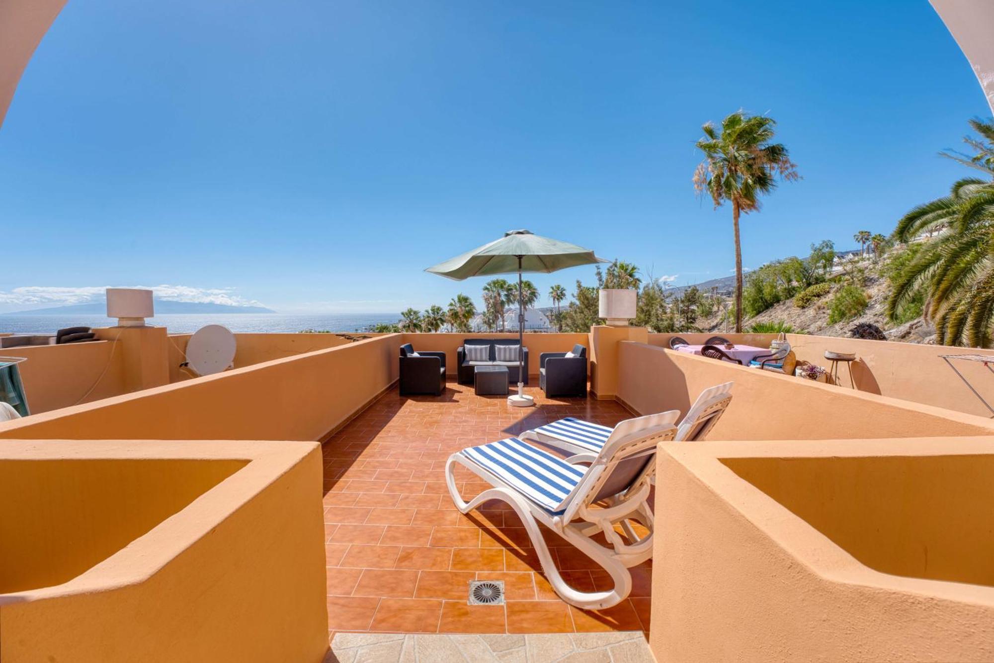 Estudio Con Terraza Y Vistas Espectaculares Ov302 Адехе Экстерьер фото