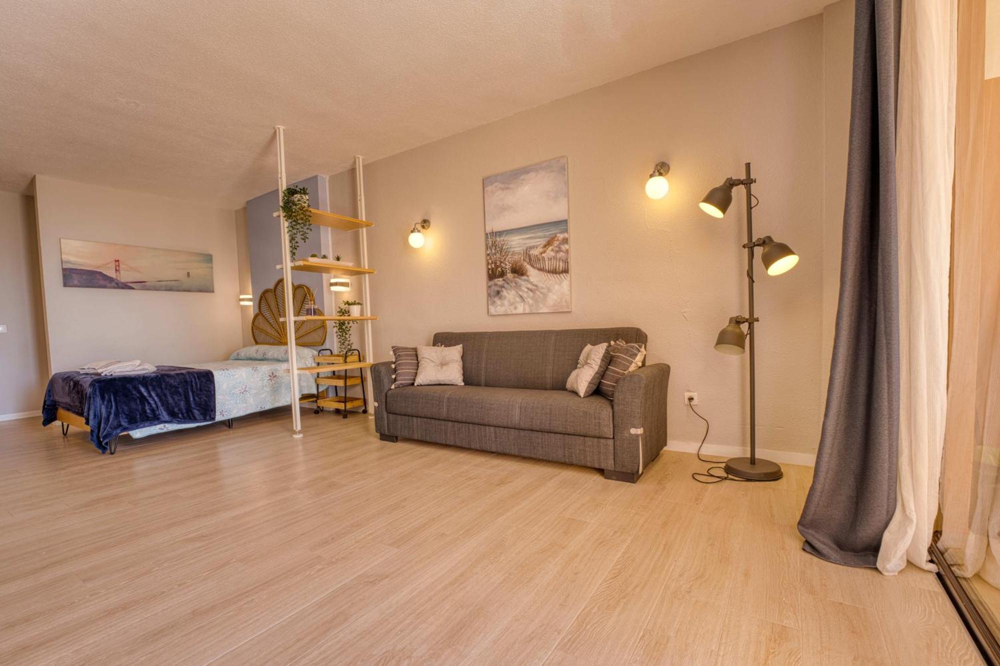 Estudio Con Terraza Y Vistas Espectaculares Ov302 Адехе Экстерьер фото