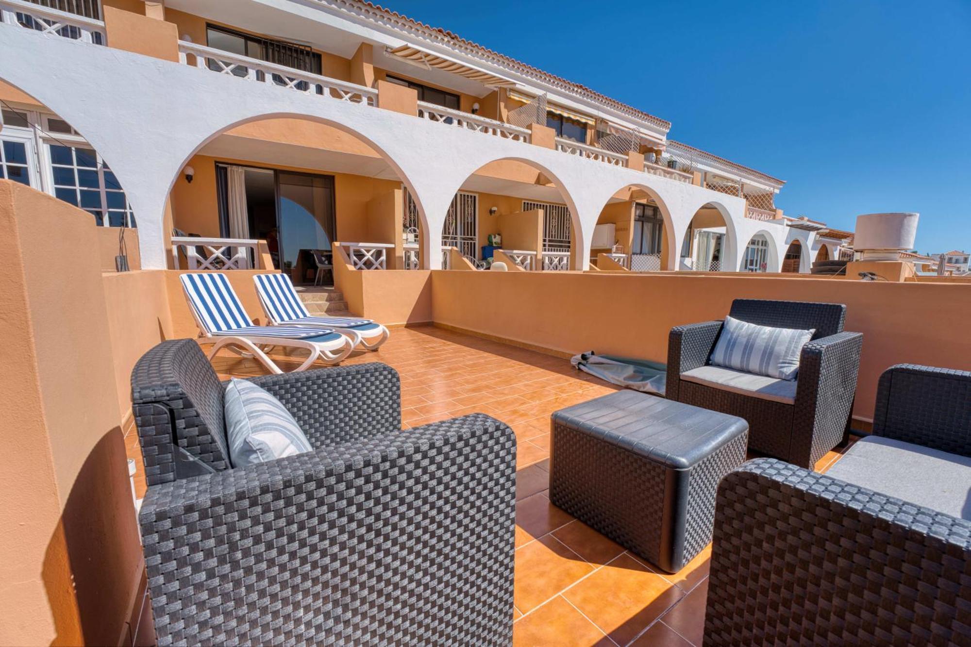 Estudio Con Terraza Y Vistas Espectaculares Ov302 Адехе Экстерьер фото